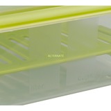 Emsa CLIP & GO XL Táper 1,3 L Verde, Transparente 1 pieza(s), Caja de almuerzo transparente/Verde, Táper, Adulto, Verde, Transparente, Monocromo, Plaza, Alemania