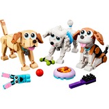 LEGO Creator 3-in-1 Perros Adorables, Juegos de construcción Juego de construcción, 7 año(s), Plástico, 475 pieza(s), 596 g