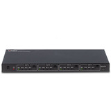 Lindy Matriz HDMI 4x4 4K60, Splitter HDMI negro