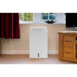 Meaco Deshumidificador DD8L Zambezi, con ionizador y nano-filtro blanco