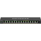 Netgear GS316EP-100PES switch Gestionado Gigabit Ethernet (10/100/1000) Energía sobre Ethernet (PoE) Negro, Interruptor/Conmutador negro, Gestionado, Gigabit Ethernet (10/100/1000), Bidireccional completo (Full duplex), Energía sobre Ethernet (PoE)