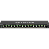 Netgear GS316EP-100PES switch Gestionado Gigabit Ethernet (10/100/1000) Energía sobre Ethernet (PoE) Negro, Interruptor/Conmutador negro, Gestionado, Gigabit Ethernet (10/100/1000), Bidireccional completo (Full duplex), Energía sobre Ethernet (PoE)