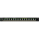 Netgear GS316EP Gestionado Gigabit Ethernet (10/100/1000) Energía sobre Ethernet (PoE) Negro, Interruptor/Conmutador negro, Gestionado, Gigabit Ethernet (10/100/1000), Bidireccional completo (Full duplex), Energía sobre Ethernet (PoE)