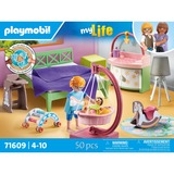 PLAYMOBIL My Life Dormitorio con zona de juegos para bebés, Juegos de construcción 