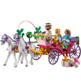 PLAYMOBIL Princess Magic Paseo en carruaje con princesa y príncipe, Juegos de construcción 