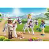 PLAYMOBIL Princess Magic Paseo en carruaje con princesa y príncipe, Juegos de construcción 