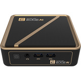 SAPPHIRE EDGE AI 370, Barebone negro/Dorado