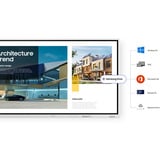 Samsung Flip WM85FX, Pantalla de gran formato blanco/Gris