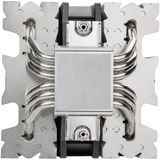 SilverStone SST-XED120S, Disipador de CPU aluminio/Negro