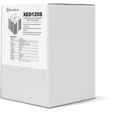 SilverStone SST-XED120S, Disipador de CPU aluminio/Negro