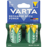 VARTA Batería recargable Power HR20, D (Mono), 3.000 mAh 