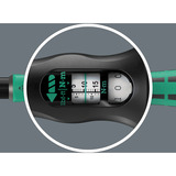 Wera Llave dinamométrica con trinquete reversible Click-Torque Lock A 5, Llave de torsión negro/Verde