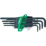 Wiha Juego de llaves de pasador en soporte ProStar, hexagonal, Destornillador negro