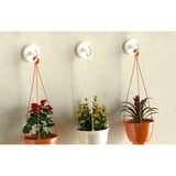 fischer GOW Ganchos adhesivos Multipack, 3 piezas blanco