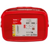 fischer Tacos SX Plus 8x40 en cubo, Pasador gris claro