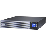APC Easy UPS On-Line, 3000VA, Ion de litio negro/Plateado, Doble conversión (en línea), 3 kVA, 2700 W, Seno, 110 V, 300 V