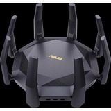 ASUS RT-AX89X AX6000 AiMesh router inalámbrico Ethernet Doble banda (2,4 GHz / 5 GHz) Negro negro/Dorado, Wi-Fi 6 (802.11ax), Doble banda (2,4 GHz / 5 GHz), Ethernet, 3G, Negro, Router de sobremesa