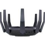 ASUS RT-AX89X AX6000 AiMesh router inalámbrico Ethernet Doble banda (2,4 GHz / 5 GHz) Negro negro/Dorado, Wi-Fi 6 (802.11ax), Doble banda (2,4 GHz / 5 GHz), Ethernet, 3G, Negro, Router de sobremesa
