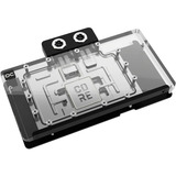 Alphacool Core RX 9070 XT TUF + Prime, Refrigeración por agua transparente/Cromado