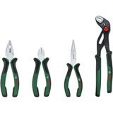 Bosch 1600A02W7K, Set de pinzas verde/Negro