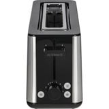 Braun HT 1610 8 1030 W Negro, Acero inoxidable, Tostadora acero fino/Negro, Negro, Acero inoxidable, Plástico, Acero inoxidable, Botones, Giratorio, 1030 W, 25 cm