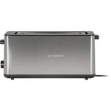 Braun HT 1610 8 1030 W Negro, Acero inoxidable, Tostadora acero fino/Negro, Negro, Acero inoxidable, Plástico, Acero inoxidable, Botones, Giratorio, 1030 W, 25 cm