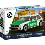 COBI Volkswagen Golf (1974) Policía, Juegos de construcción blanco