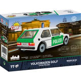 COBI Volkswagen Golf (1974) Policía, Juegos de construcción blanco
