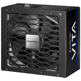 Chieftec Vita Netzteil 750W 80+Bronze retail - PC-/Server Netzteil - 12,5 min unidad de fuente de alimentación 20+4 pin ATX PS/2, Fuente de alimentación de PC negro, 5 min, 750 W, 100 - 240 V, 20+4 pin ATX, 65 cm, 450 mm, 450 mm