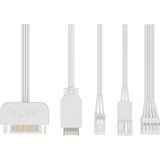 Corsair iCUE LINK 9000D Airflow, Caja de torre grande blanco