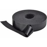 Digitus Cinta de velcro para cableado estructurado, rollo de 10 metros, Guía para cable negro
