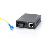 Digitus Convertidor de medios Gigabit bidireccional, RJ45 / SC 