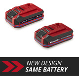 EINHELL Akku Power-X-Change Plus 18Volt 4,0Ah SEALED, Batería rojo/Negro