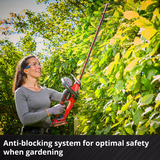 EINHELL Tijera de setos profesional a batería GP-CH 18/61 Li BL-Solo, 18 Voltios, Cortasetos rojo/Negro