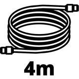 Einhell 41.327.20 4 m Metálico, Rojo, Blanco, Arma de aerosol plateado/Rojo, Metálico, Rojo, Blanco, 4 m, 1,72 kg
