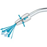 Hazet Pistola de soplado, Herramienta de golpe negro/Azul