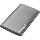 Intenso 256GB Premium Antracita, Unidad de estado sólido antracita, 256 GB, 1.8", Micro-USB B, 3.2 Gen 1 (3.1 Gen 1), 320 MB/s, Antracita