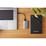 Intenso 256GB Premium Antracita, Unidad de estado sólido antracita, 256 GB, 1.8", Micro-USB B, 3.2 Gen 1 (3.1 Gen 1), 320 MB/s, Antracita