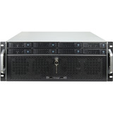 Inter-Tech IPC Storage 4U-4708, Servidor de vivienda negro