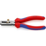 KNIPEX KP-1102160 Pelacables, Alicates pelacables Aislamiento protector, 165 g, Azul, Rojo