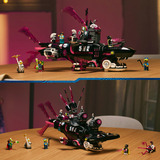 LEGO DREAMZzz Submarino-Tiburón de las Pesadillas, Juegos de construcción Juego de construcción, 9 año(s), Plástico, 1413 pieza(s), 2,11 kg