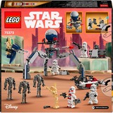 LEGO Pack de Combate: Soldado Clon y Droide de Combate, Juegos de construcción Juego de construcción, 7 año(s), Plástico, 215 pieza(s), 227 g