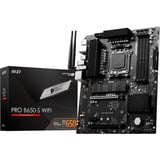 MSI PRO B650-S WIFI placa base AMD B650 Zócalo AM5 ATX AMD, Zócalo AM5, AMD Ryzen 7000 Series, Zócalo AM5, DDR5-SDRAM, 192 GB