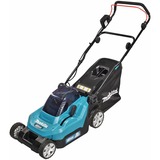 Makita DLM382Z cortadora de césped Batería, Cortacésped azul/Negro, 560 m², 38 cm, 2 cm, 7,5 cm, 40 L, 4 rueda(s)