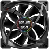 Montech AX120 PWM 120x120x25, Ventilador negro