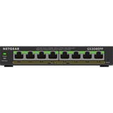 Netgear GS308EPP Gestionado L2/L3 Gigabit Ethernet (10/100/1000) Energía sobre Ethernet (PoE) Negro, Interruptor/Conmutador negro, Gestionado, L2/L3, Gigabit Ethernet (10/100/1000), Bidireccional completo (Full duplex), Energía sobre Ethernet (PoE)