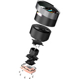 Ocypus Sigma L24 ARGB, Refrigeración por agua negro