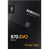 SAMSUNG 870 EVO 1 TB 2.5" Serial ATA III V-NAND, Unidad de estado sólido 1 TB, 2.5", 560 MB/s, 6 Gbit/s