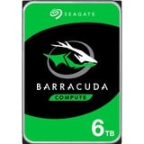 Seagate Barracuda 6TB disco duro interno 5400 RPM 256 MB 3.5" Serial ATA III, Unidad de disco duro 6 TB, 5400 RPM, 256 MB, 3.5", Serial ATA III