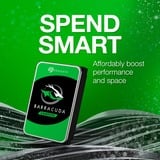 Seagate Barracuda 6TB disco duro interno 5400 RPM 256 MB 3.5" Serial ATA III, Unidad de disco duro 6 TB, 5400 RPM, 256 MB, 3.5", Serial ATA III